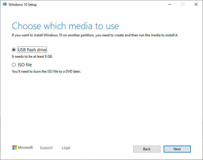 MediaCreationTool Windows10 5 - Tải Windows 10 Bản Quyền Và Tạo USB Boot Chính Thức